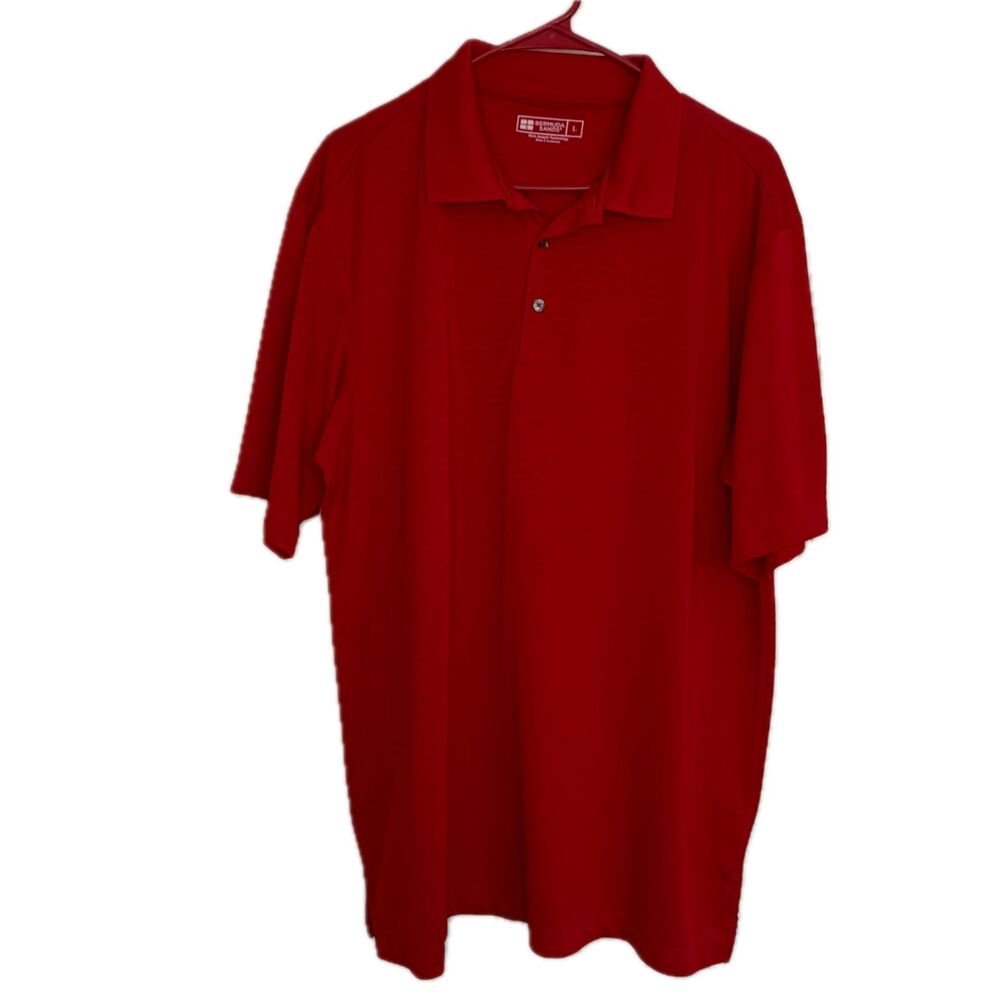 The Hawthorns Golf and Country Club Red Men's L Polo Golf Shirt Bermuda Sands